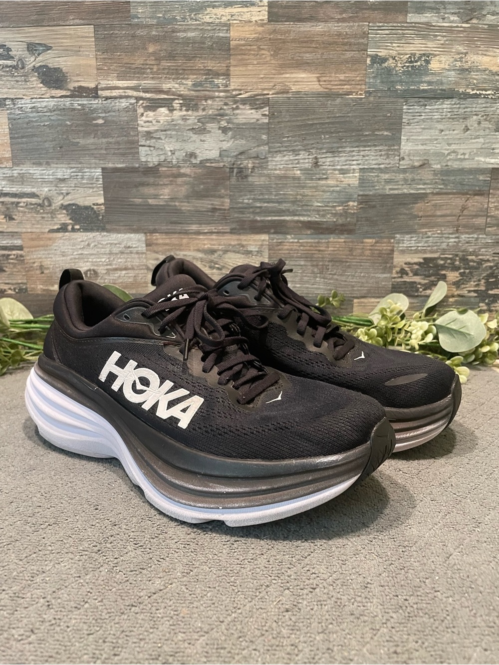 Hoka One One Bondi 8 Running Shoes Size 10 Women's